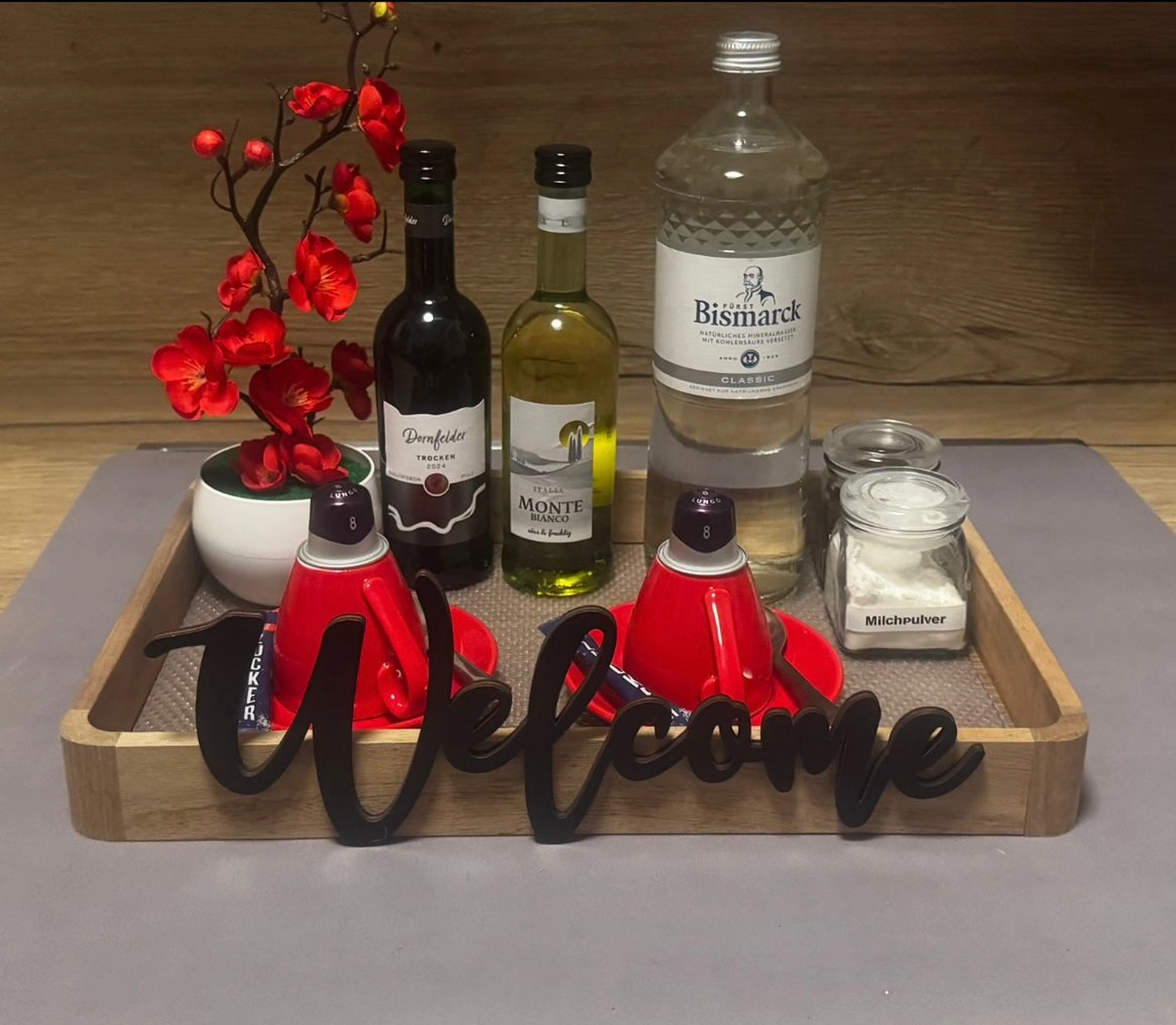 Flaschen von Ferienwohnung Heimathafen & Hafenkante